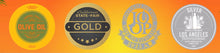 GOLD MEDAL WINNER! Organic Extra Virgin Olive Oil, Mission - 1.69 fl oz (50 ml)