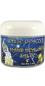 White Peacock Hand Healing Salve - 2 oz
