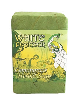 White Peacock Bar Soap, Lemongrass - 5 oz